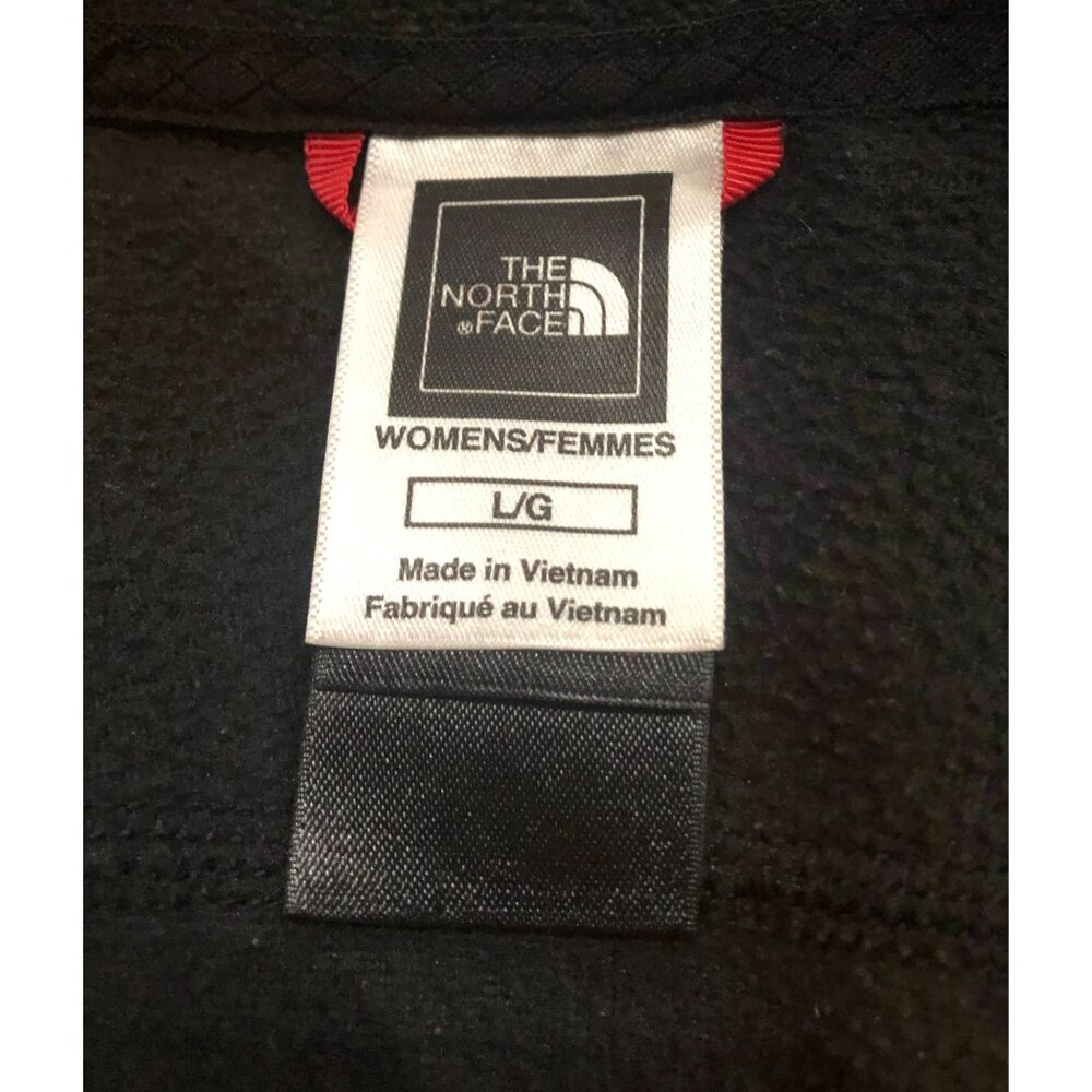 The North Face Women's Large Black Glacier full-zip Fleece Jacket - Picture 3 of 6